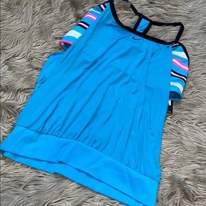 NWT Nike swimsuit top with padded bra